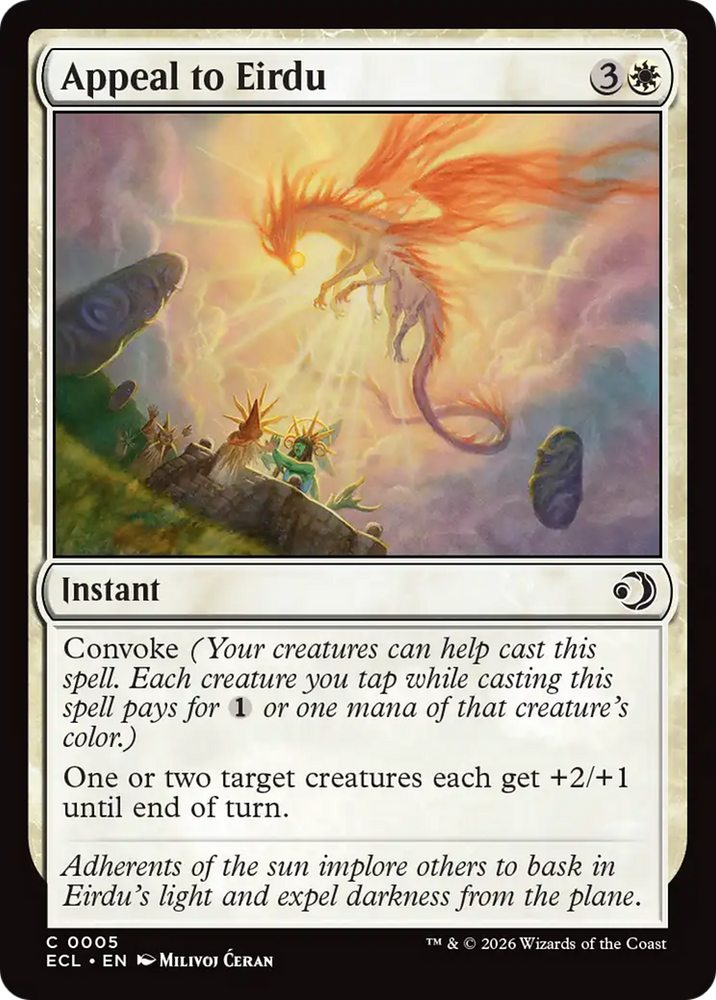 Appeal to Eirdu [Lorwyn Eclipsed]