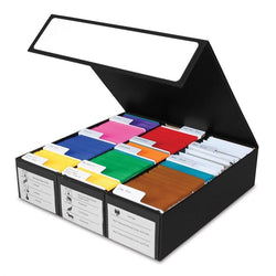 BCW Supplies: Card Game Box - 3 Row - Black with White
