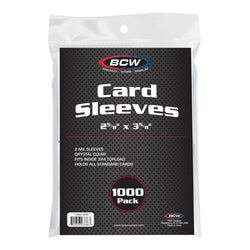 BCW Supplies: 1000ct Card Sleeves