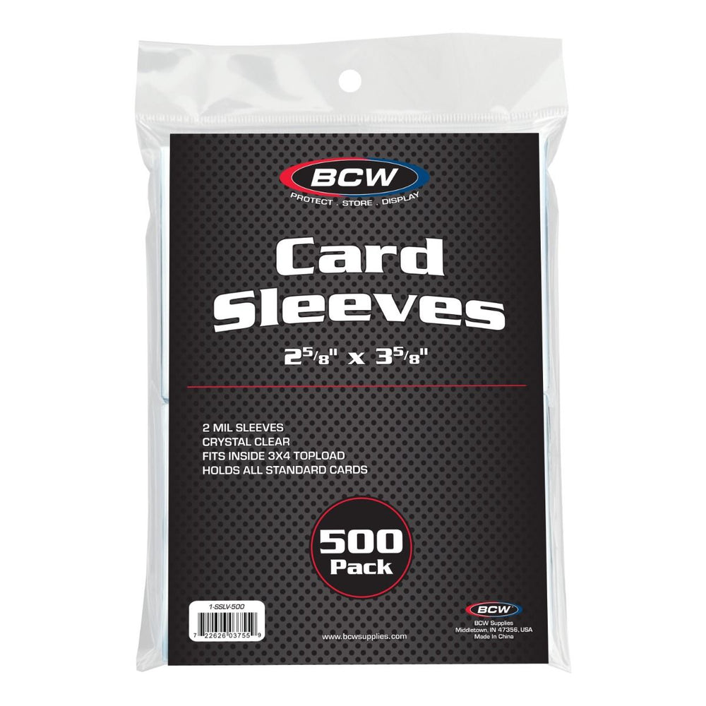 BCW Supplies: 500ct Card Sleeves