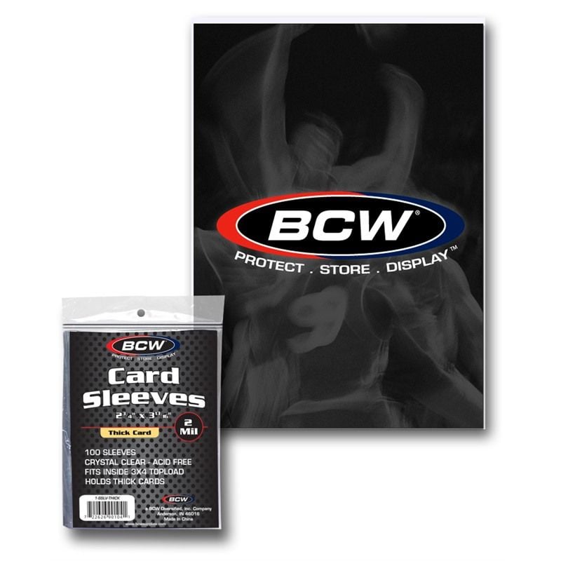 BCW Supplies: Soft Thick Card Sleeves