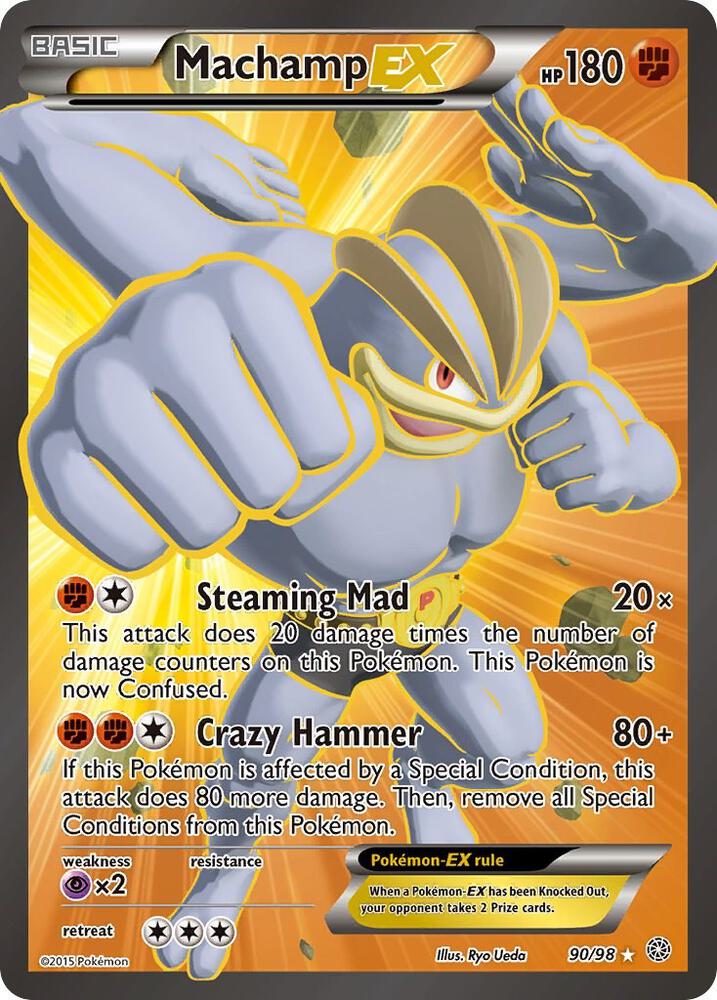 Machamp EX (90/98) [XY: Ancient Origins]