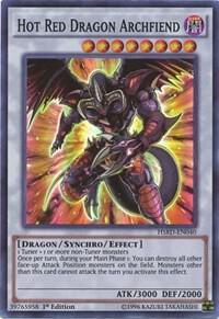 Hot Red Dragon Archfiend [HSRD-EN040] Super Rare
