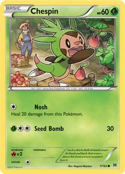 Chespin (7/162) [XY: BREAKthrough]