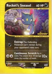 Rocket's Sneasel (5) (Winner) [Best of Promos]