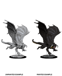 D&D Nolzur’s Marvelous Miniatures: Young Black Dragon