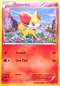 Fennekin (3/12) [McDonald's Promos: 2014 Collection]