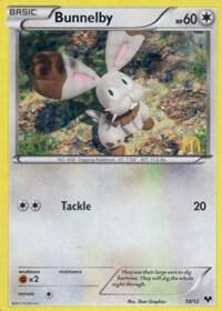 Bunnelby (10/12) [McDonald's Promos: 2014 Collection]