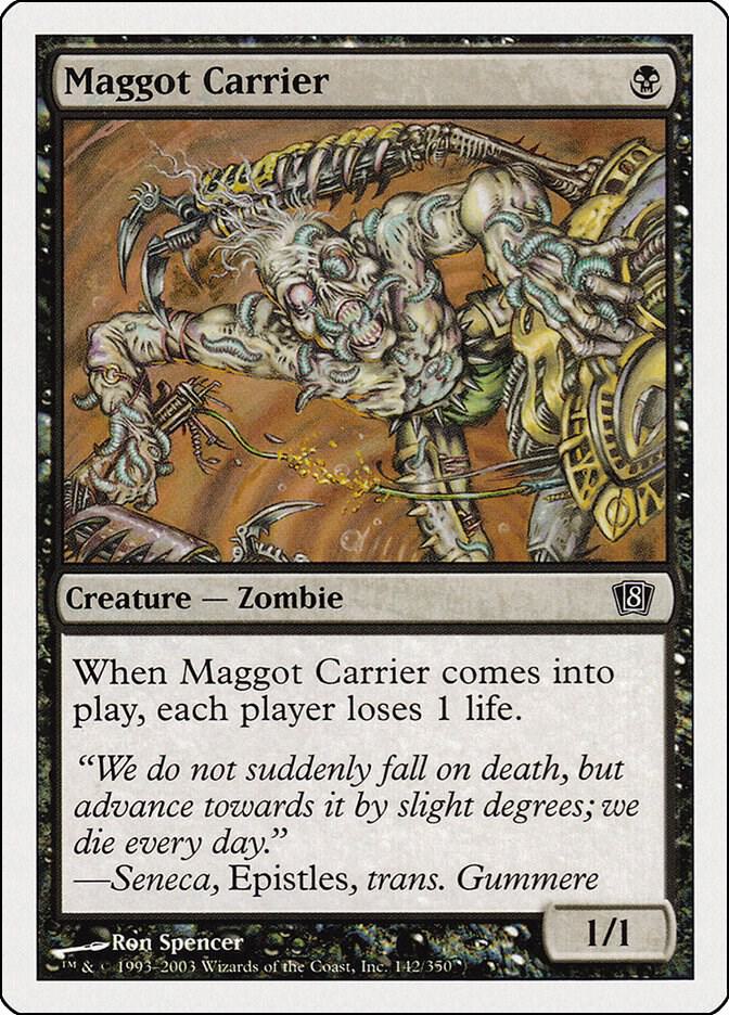 Maggot Carrier [Eighth Edition]