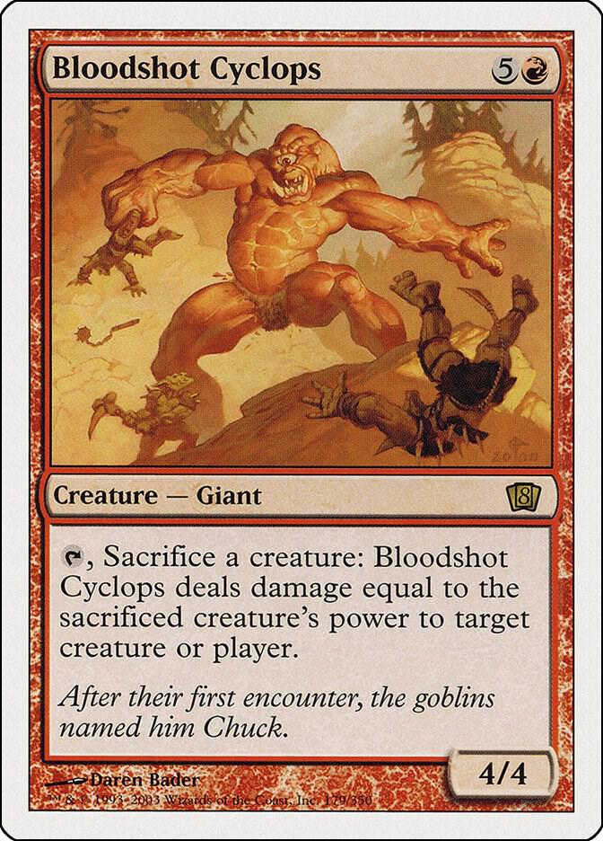 Bloodshot Cyclops [Eighth Edition]