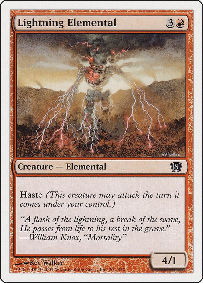 Lightning Elemental [Eighth Edition]