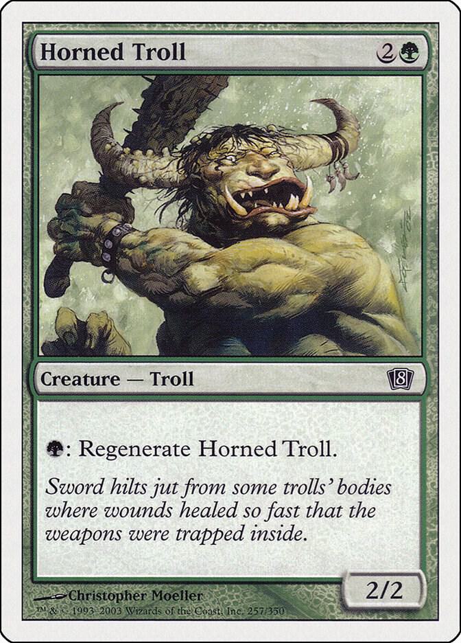 Horned Troll [Eighth Edition]