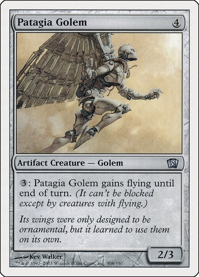 Patagia Golem [Eighth Edition]