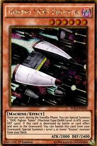 Kozmo Dog Fighter [PGL3-EN030] Gold Secret Rare