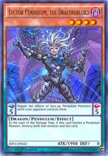 Lector Pendulum, the Dracoverlord [SHVI-EN023] Ultra Rare