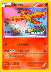 Moltres (XY127) (Staff) [XY: Black Star Promos]