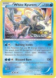 White Kyurem (XY128) (Staff) [XY: Black Star Promos]