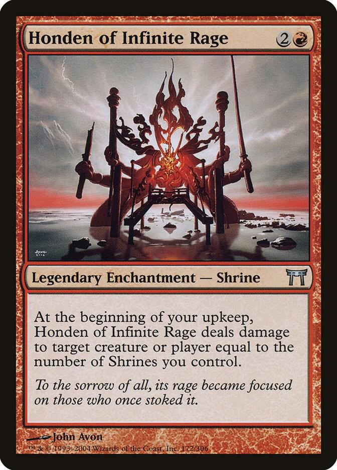 Honden of Infinite Rage [Champions of Kamigawa]