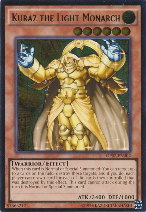Kuraz the Light Monarch [OP02-EN002] Ultimate Rare