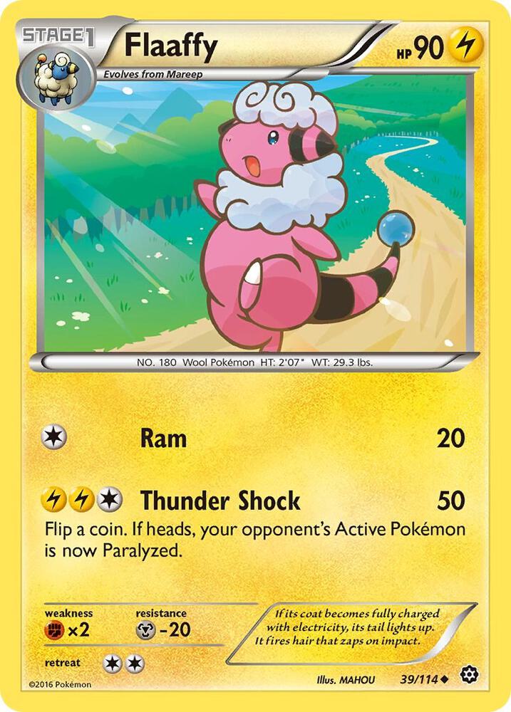 Flaaffy (39/114) [XY: Steam Siege]