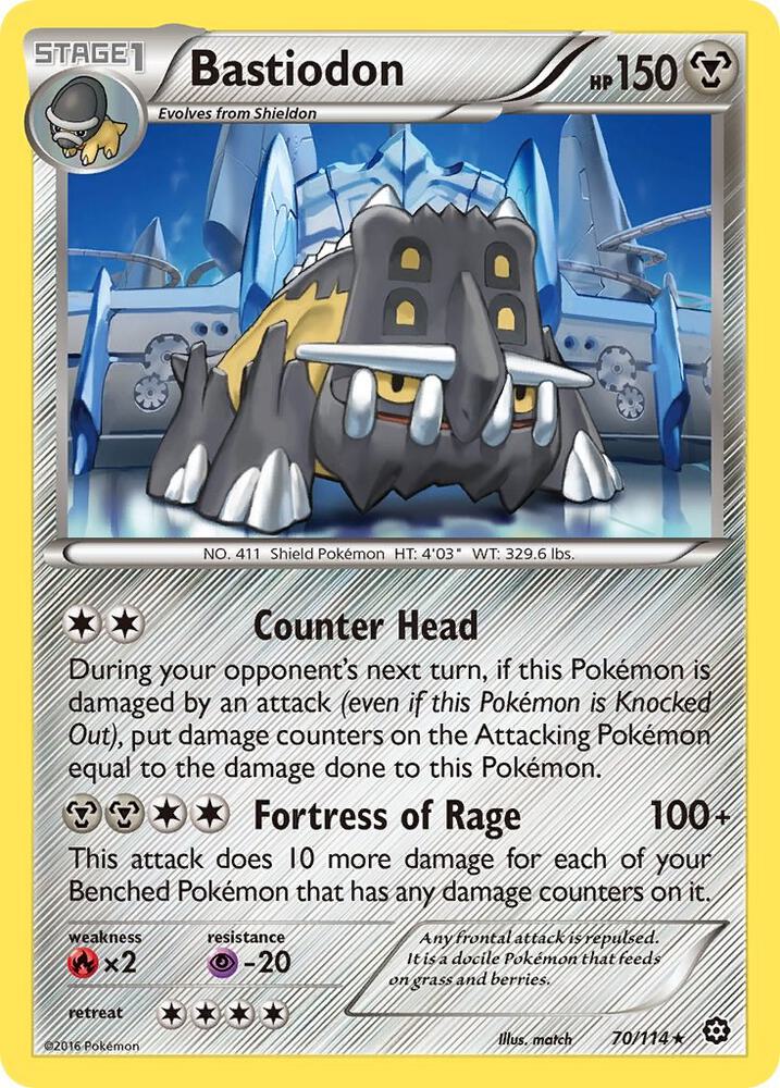 Bastiodon (70/114) [XY: Steam Siege]