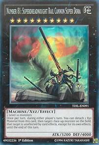 Number 81: Superdreadnought Rail Cannon Super Dora [TDIL-EN091] Super Rare