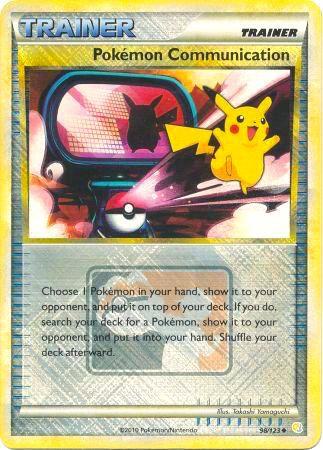Pokemon Communication (98/123) (League Promo) [HeartGold & SoulSilver: Base Set]