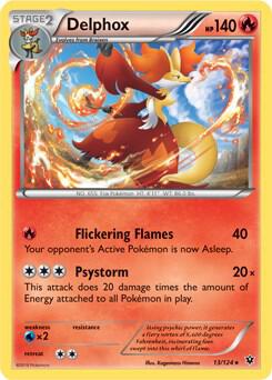Delphox (13/124) (Theme Deck Exclusive) [XY: Fates Collide]