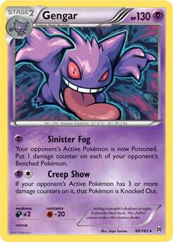 Gengar (60/162) (Theme Deck Exclusive) [XY: BREAKthrough]