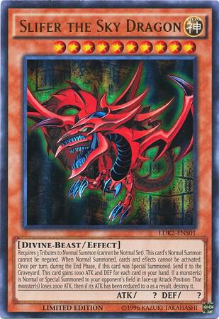 Slifer the Sky Dragon [LDK2-ENS01] Ultra Rare
