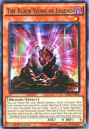 The Black Stone of Legend [LDK2-ENJ05] Ultra Rare