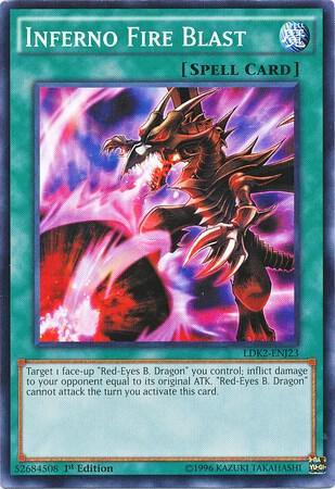 Inferno Fire Blast [LDK2-ENJ23] Common