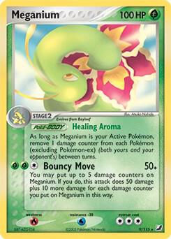 Meganium (9/115) (Theme Deck Exclusive) [EX: Unseen Forces]