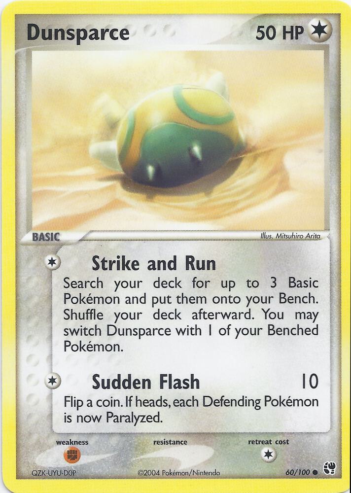 Dunsparce (60/100) [EX: Battle Stadium]