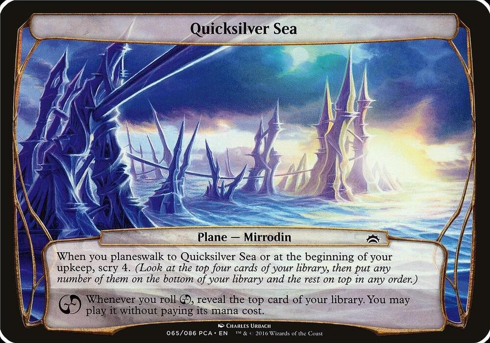 Quicksilver Sea (Planes) [Planechase Anthology Planes]