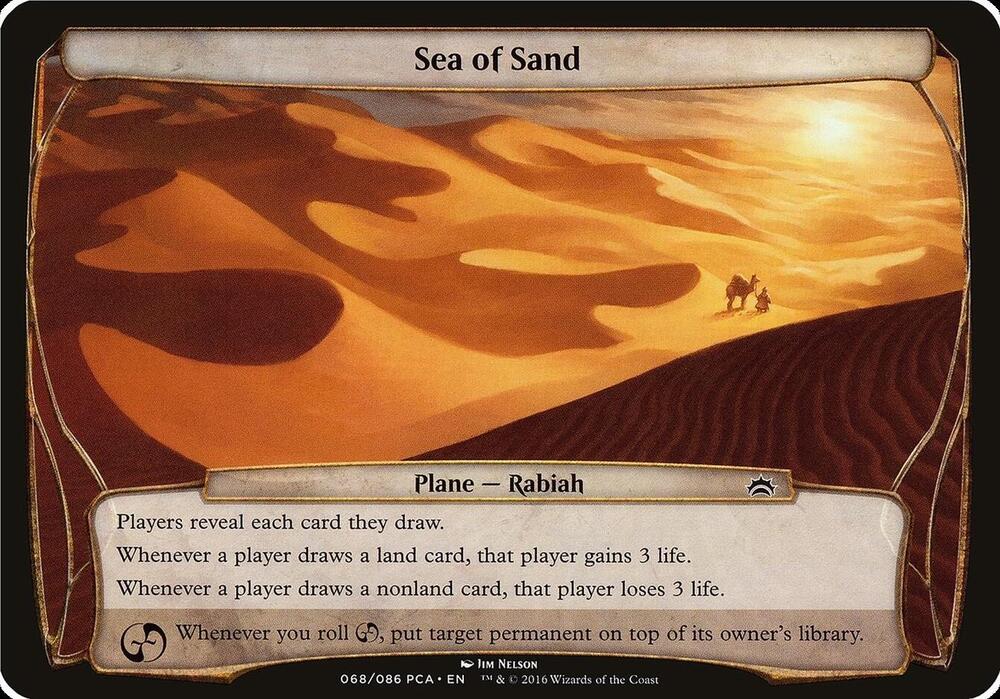 Sea of Sand (Planes) [Planechase Anthology Planes]