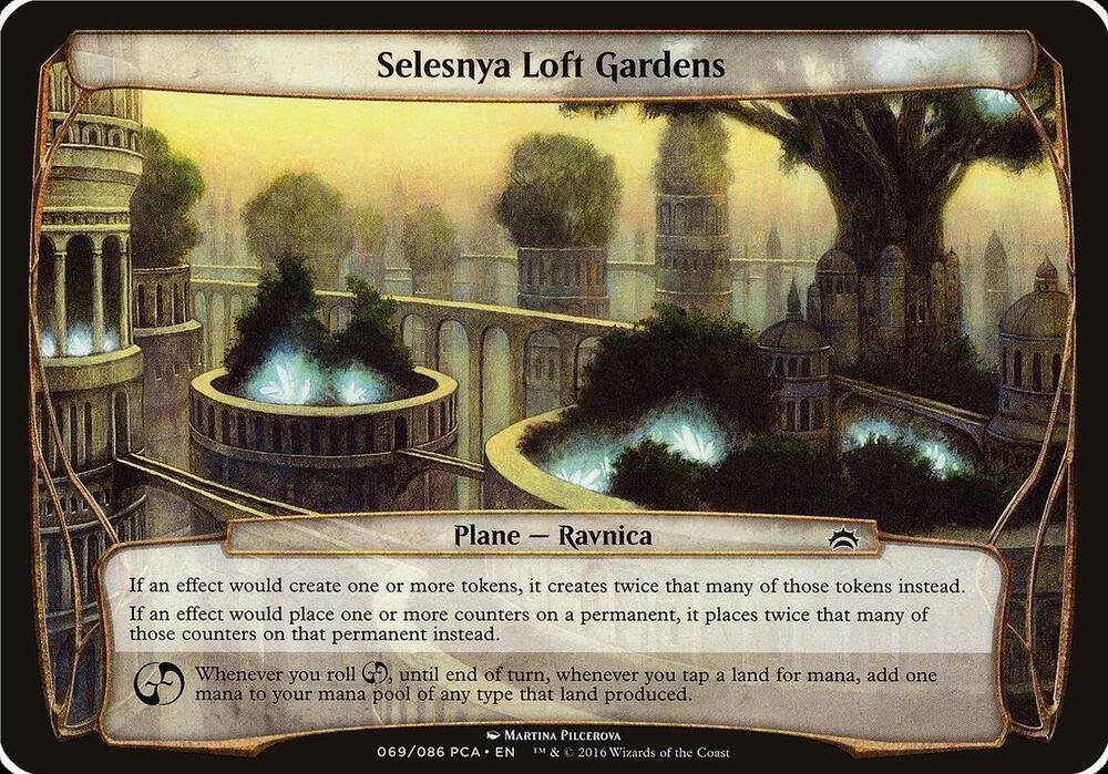 Selesnya Loft Gardens (Planes) [Planechase Anthology Planes]