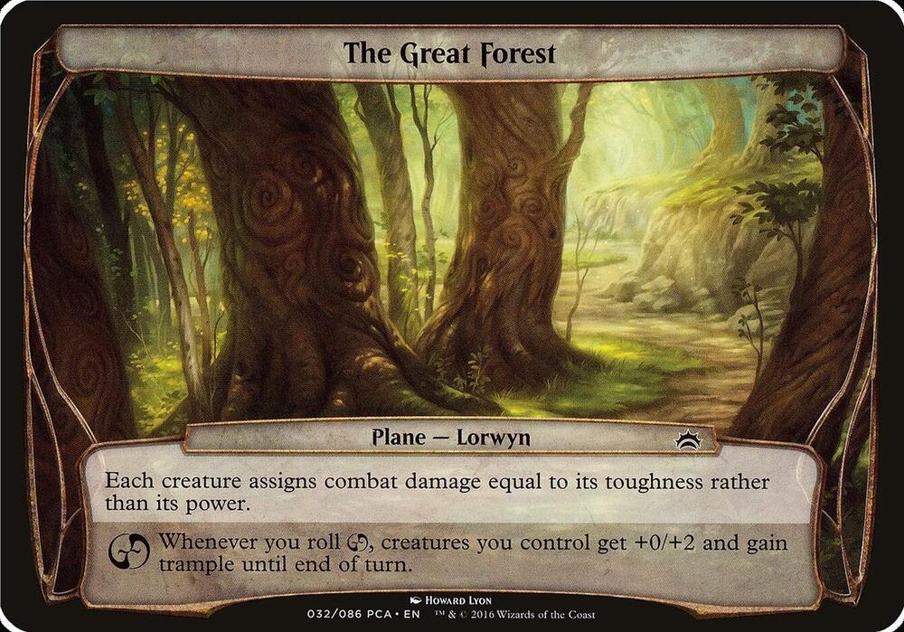 The Great Forest (Planes) [Planechase Anthology Planes]