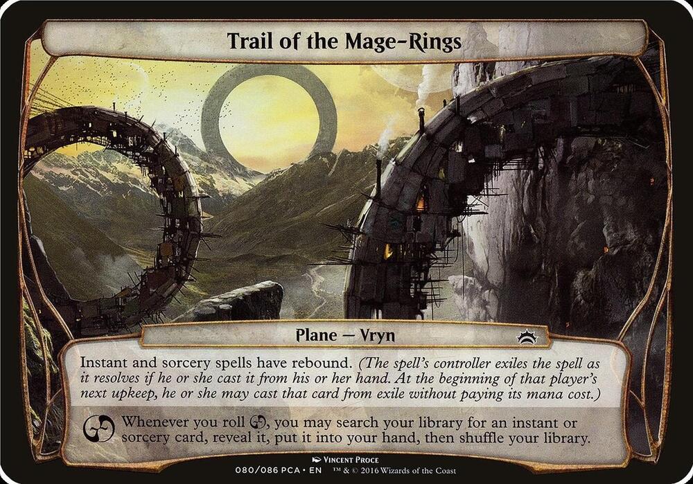 Trail of the Mage-Rings (Planes) [Planechase Anthology Planes]