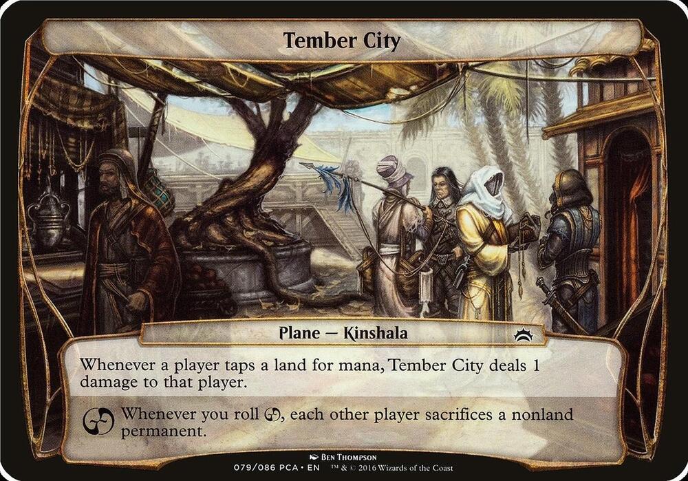 Tember City (Planes) [Planechase Anthology Planes]