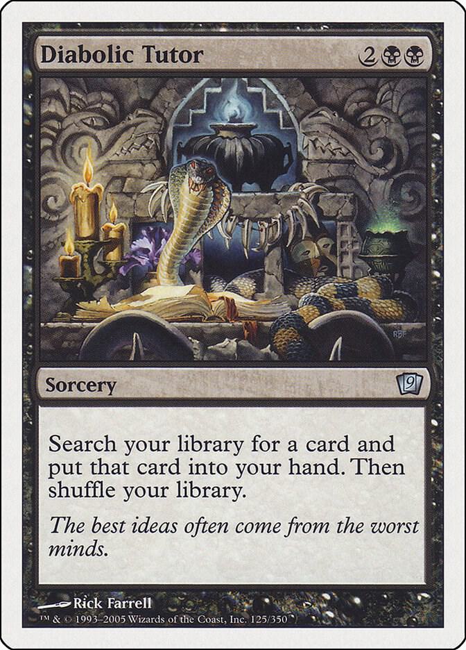 Diabolic Tutor [Ninth Edition]