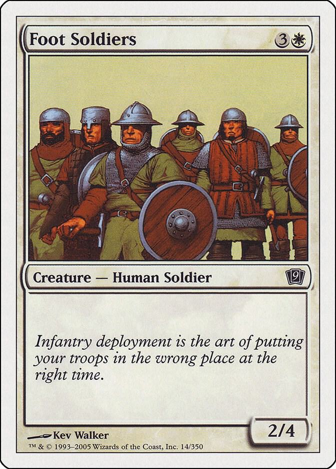 Foot Soldiers [Ninth Edition]