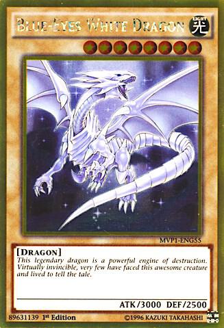 Blue-Eyes White Dragon [MVP1-ENG55] Gold Rare