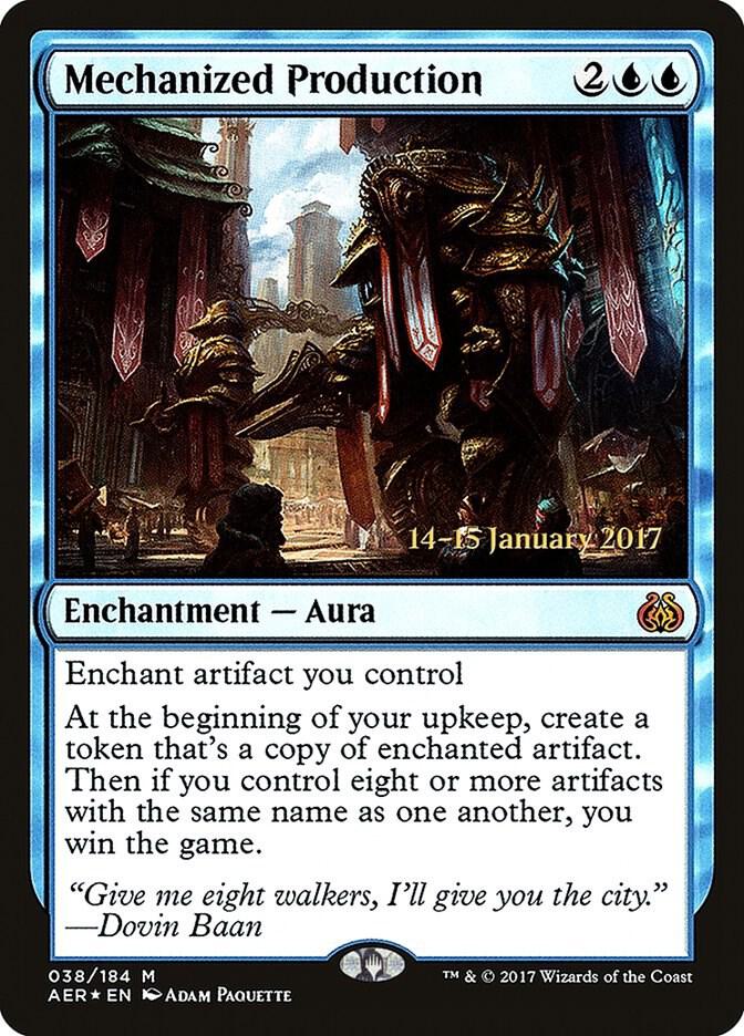 Mechanized Production [Aether Revolt Prerelease Promos]