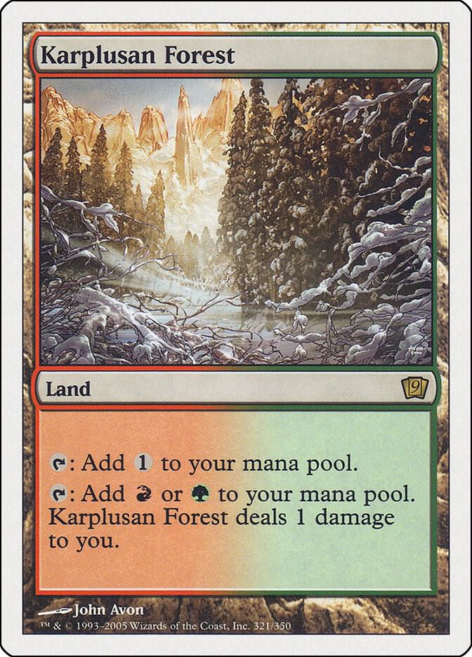 Karplusan Forest [Ninth Edition]