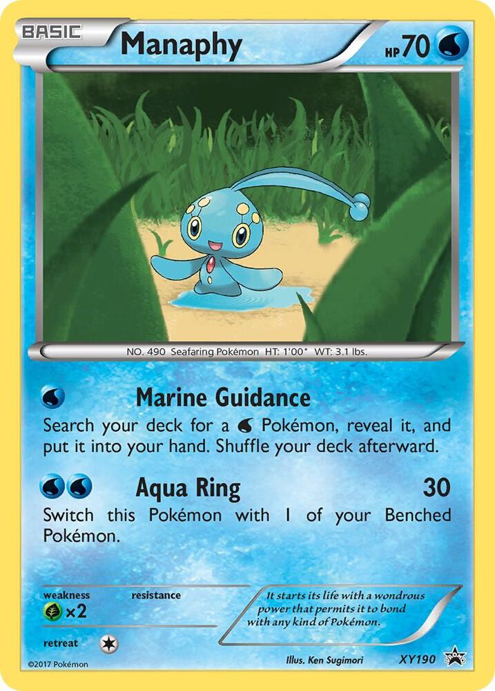 Manaphy (XY190) [XY: Black Star Promos]