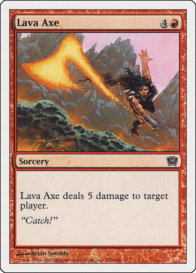 Lava Axe [Ninth Edition]
