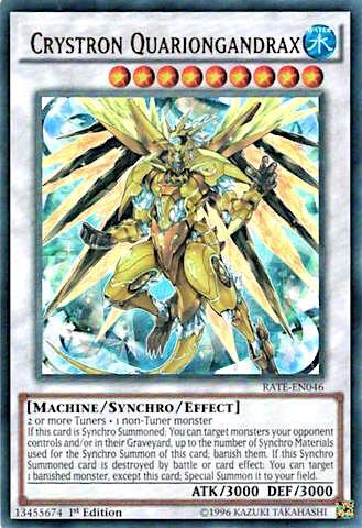 Crystron Quariongandrax [RATE-EN046] Ultra Rare