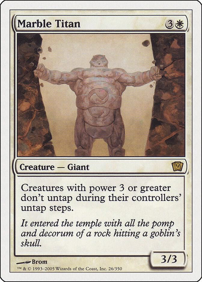 Marble Titan [Ninth Edition]