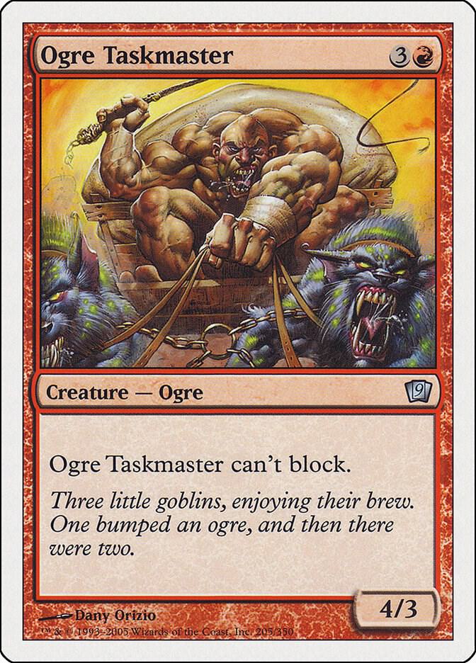 Ogre Taskmaster [Ninth Edition]